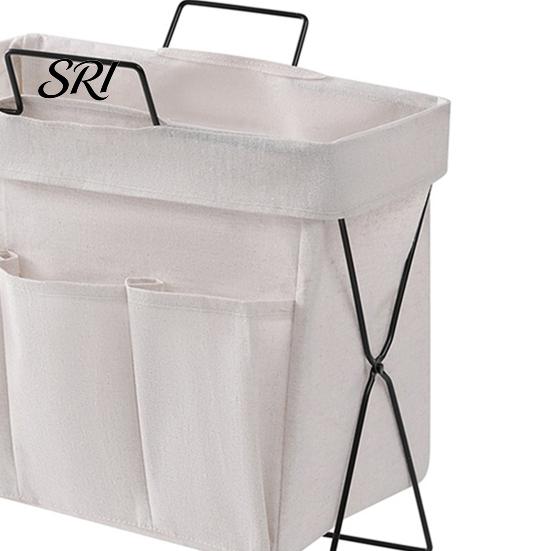 Loose Items Organizer Storage Basket Foldable Dirty Laundry Multipurpose Dormitory Solution Strong Load-Bearing for Clothes Groceries Snacks