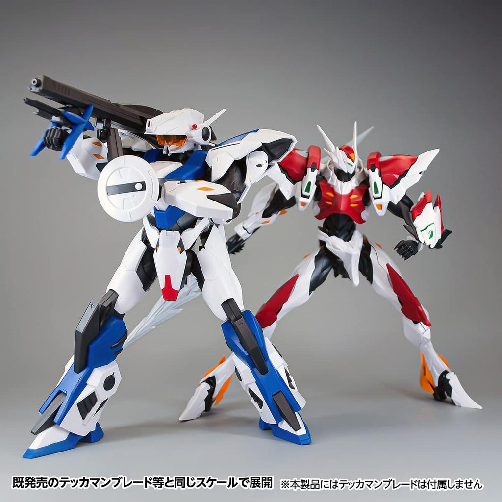 Wave Space Knight Tekkaman Blade Sol Tekkaman Unit 2 Non-Scale Pre-Colored Plastic Model Kit KM-121, Approximately 22cm Tall
