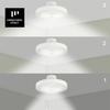 Taurus Alpatec Ventilateur de plafond compact 49cm + lumière - fresko invisible