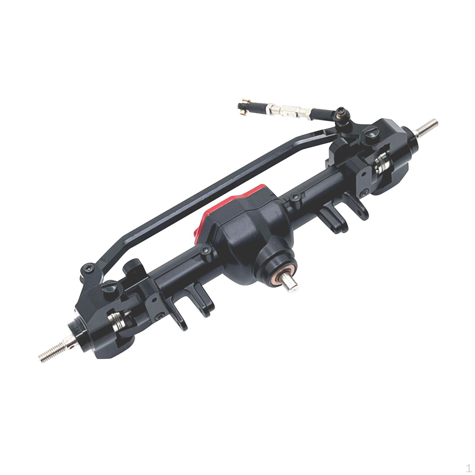 

Металева передня вісь для радіокерованих машин масштабу 1/12 Black