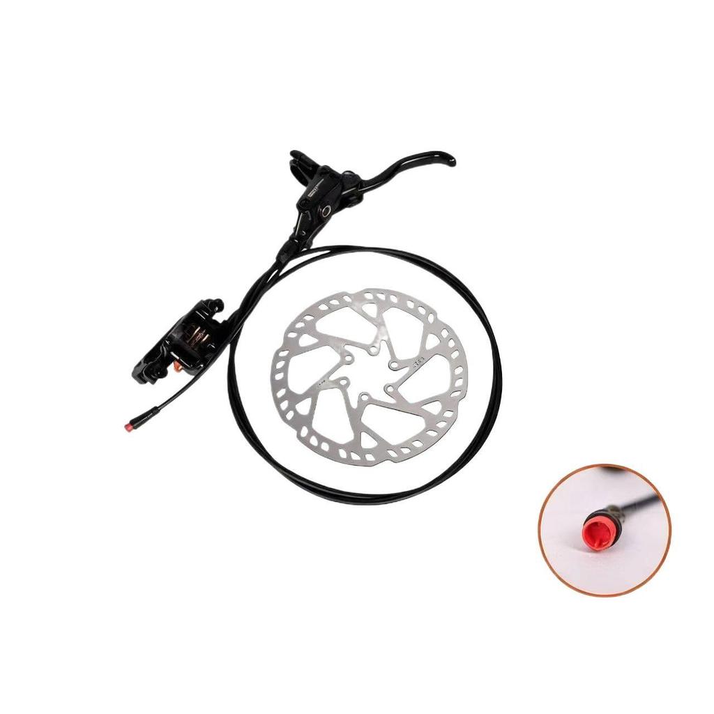 Bicycle universal oil brake system brake pad upgrade disc brake For super 73 S1 S2 Y1 Y2 RX Z1 ZX ZMIAMI e-bike