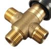 1PC Brass Pipe Thermostat Faucet Thermostatic Mixing Valve Bathroom Water Temperature Control Faucet Cartridges