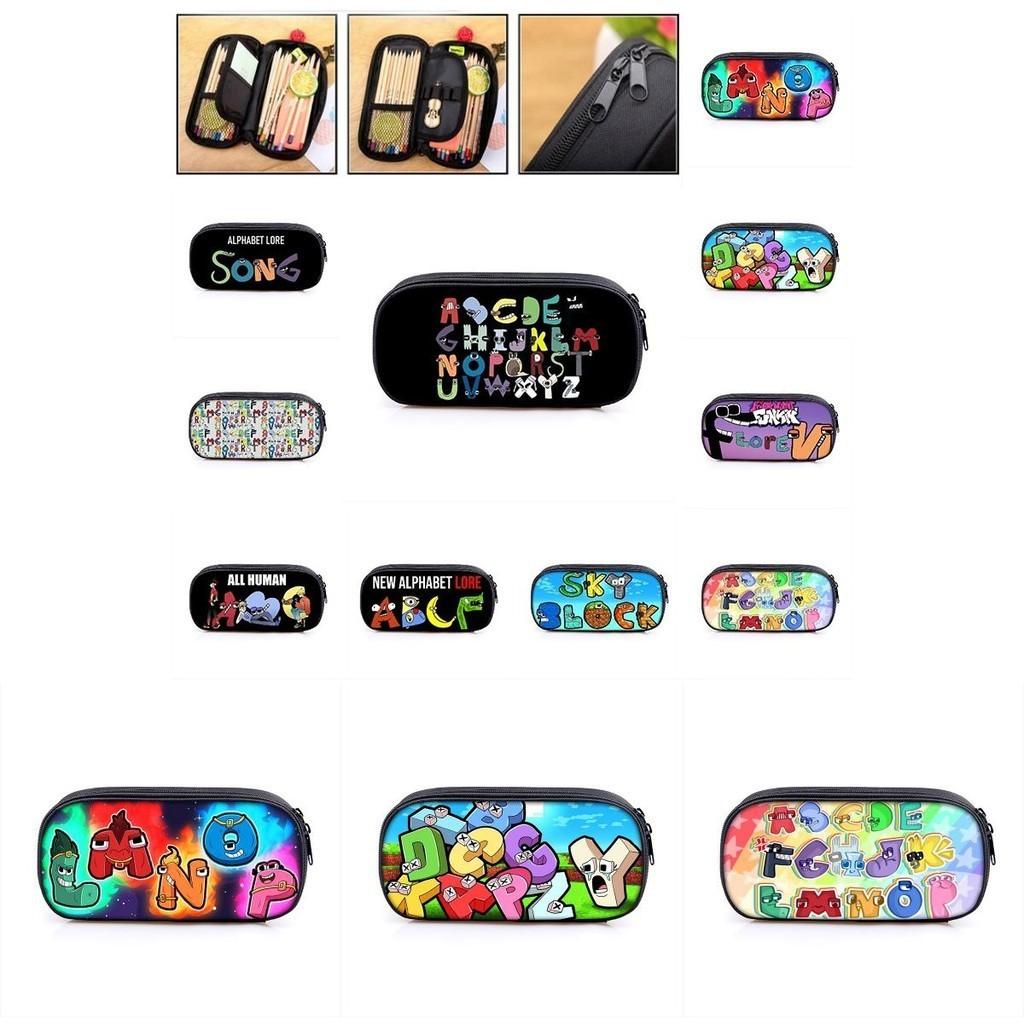 Pencil Case With Alphabet Lore Large Capacity Pouch Bag For Kids