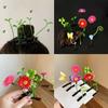 1Pair Mushroom Bean Sprout Hair Clip Simulation Cartoon Duckbill Clips  Female/Kids