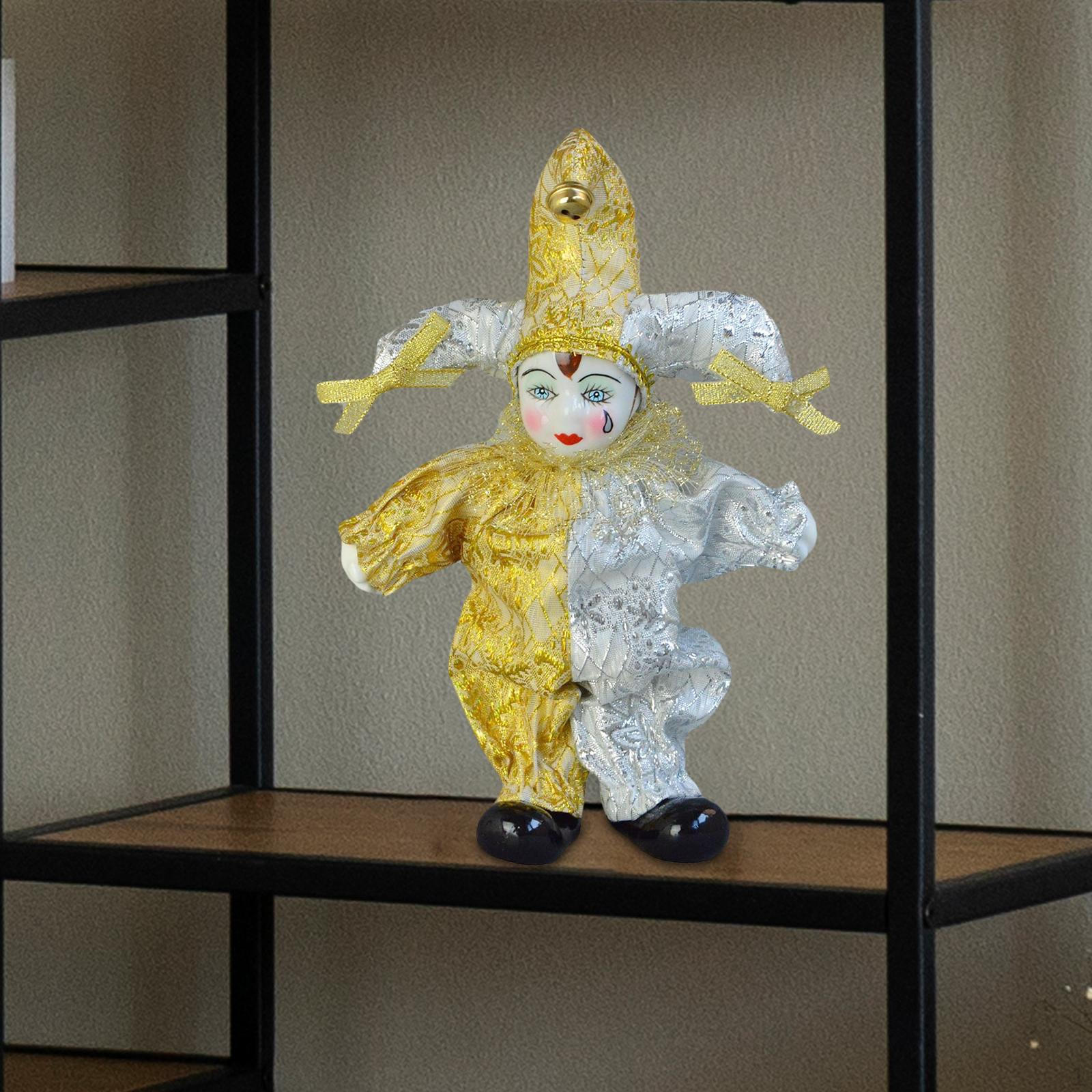 

Porcelain Triangel Doll in Dramatic Outfits Delicate Collectibles Arts Angle Model Valentines