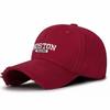Berretto da baseball digitale ricamato con fori Cappellino unisex in cotone Cappello snapback Visiera parasole Cappelli Cappello da pesca Cappellino con visiera