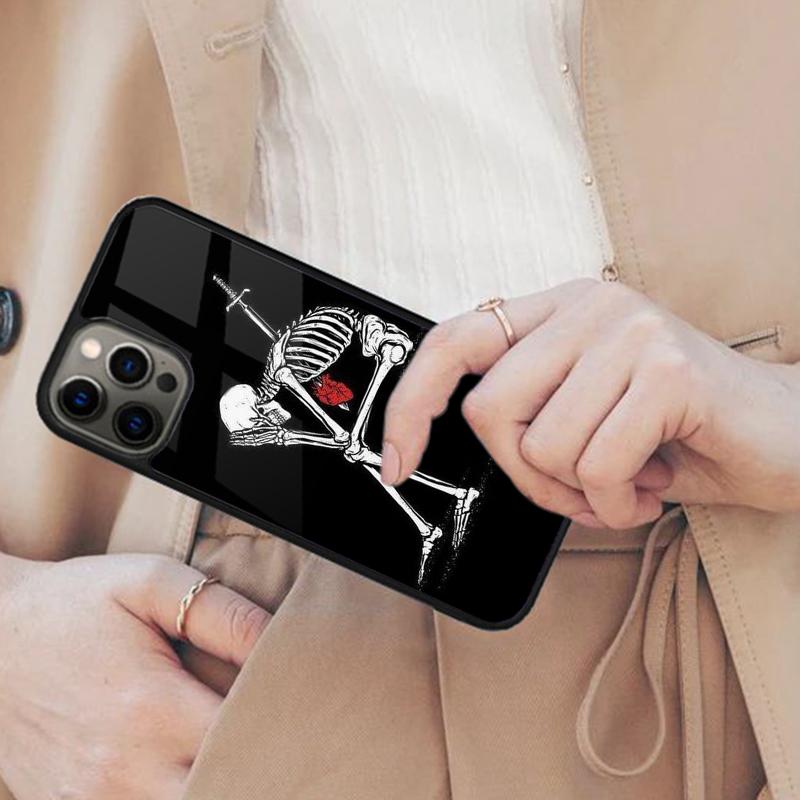 Skull Skeleton Magnetic Phone Case For APPLE iPhone 17 Air 16 14 13 12 Pro Max 15 Plus Wireless Charge With MagSafe Cover