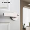 304 Stainless Steel Ball Lock Indoor Wooden Door With Key Bathroom Door Handle Household Silent Thickened Anti-theft Door Lock