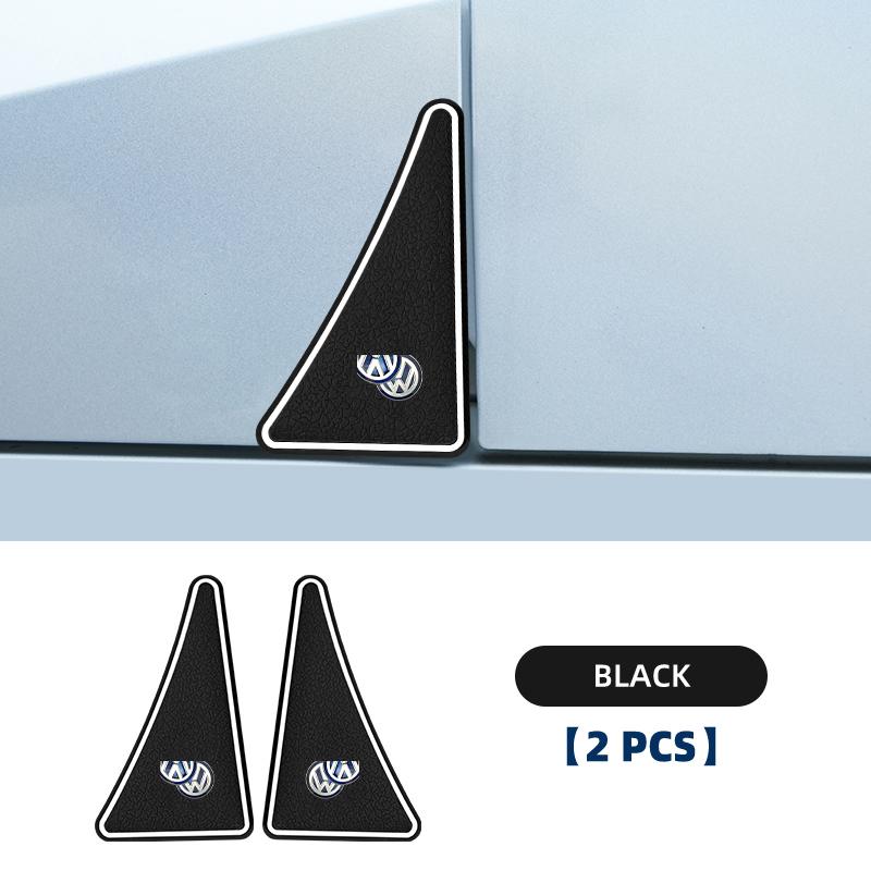 

2026 Hot For Volkswagen VW 2PCS Car Door Corner Anti-collision Covers Silicone Protector For Volkswagen VW GOLF Polo Tiguan PASS