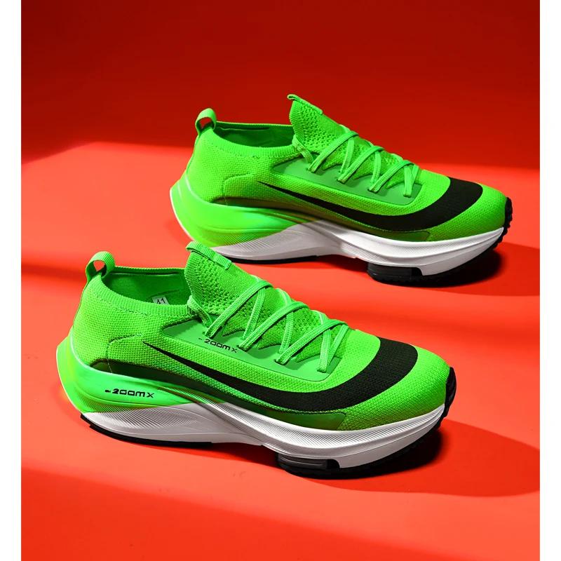 Buty do biegania zwiększające wysokość dla mężczyzn Oryginalne miękkie do chodzenia Unisex Sneaker Outdoor Maraton Para Buty sportowe Kobiety Maraton