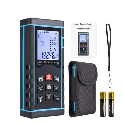 Mini Handheld Electronic Laser Distance Meter Portable Infrared Laser Rangefinder Waterproof Engineering Measuring Instrument 120 * 54 * 29mm