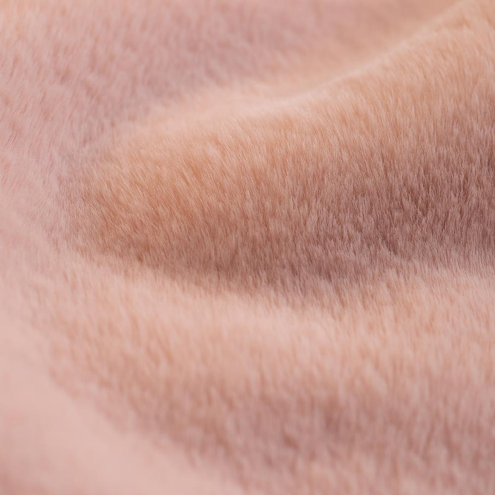 Winter Sofa Cover Rabbit Fur Soft Sensation Padded Plush Sofa Cushion Non-Slip Furniture Protector Suitable for 1-4 People