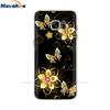 Custodia in Silicone Cartone Animato Per Samsung Galaxy S7 Custodie Cover Fiore Morbido TPU Custodia per Telefono Per Samsung S7 edge G930F G930FD G930W8 Funda