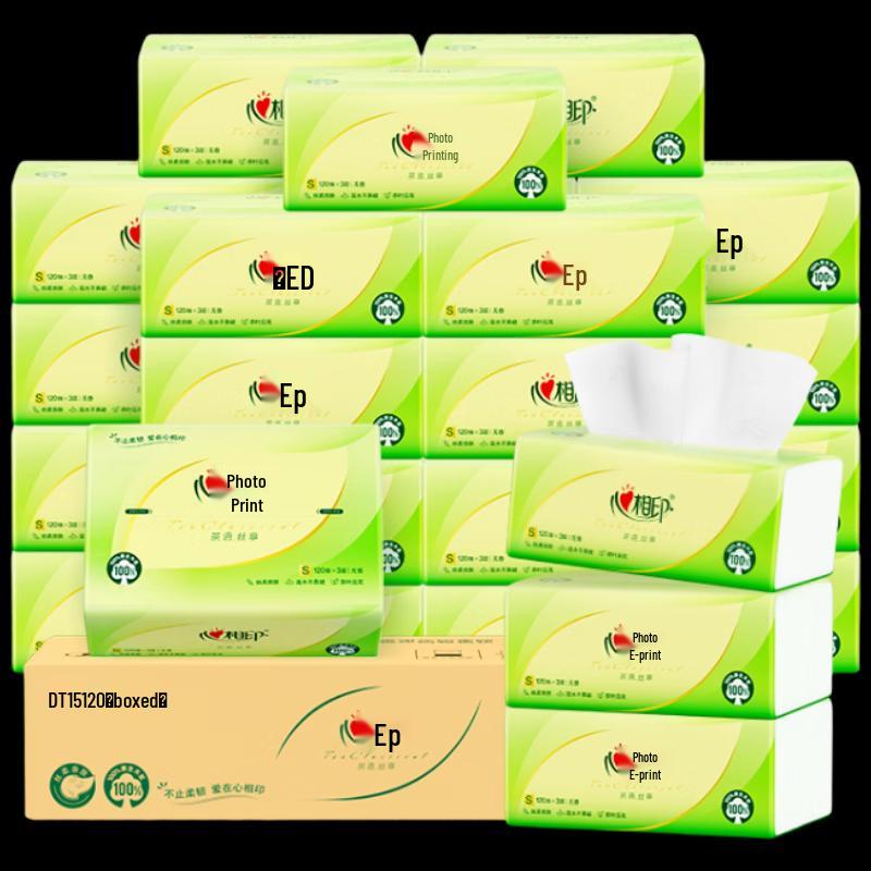 True Love Tea Whisper Silk Enjoy 3-Ply Facial Tissues