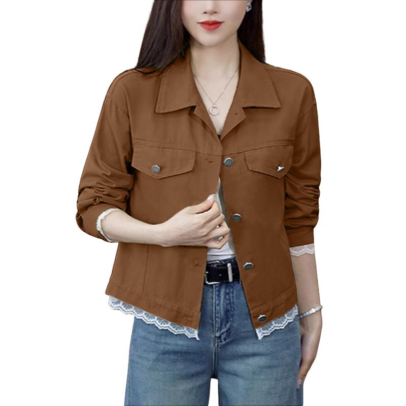 ZANZEA Women Turn Down Collar Long Sleeve Casual Blouse