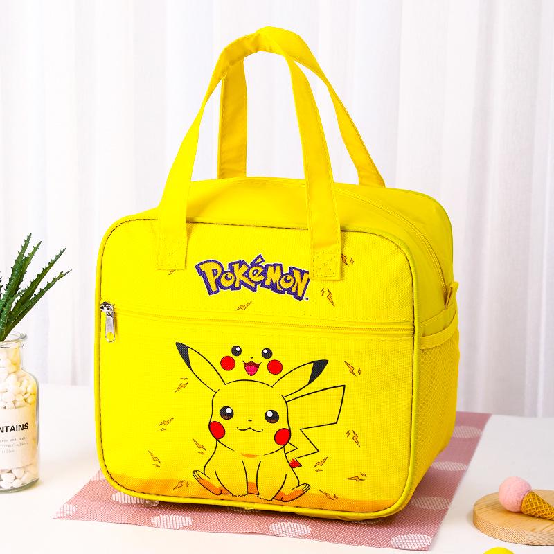 

Изолированная мультяшная сумка-тоут для ланча для детей - Милая, водонепроницаемая, утолщенная сумка для бенто 26CM x 15CM x 24CM