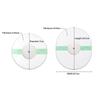 5Pcs/Set Clear Patch For Dexcom G6 And Freestyle Libre Waterproof Adhesive Patch