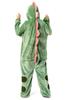 OLAOLA Dinosaur Kigurumi Pajamas for Animal Fluffy Winter Cute Loungewear for Warm and Warm for Cold Weather Flannel Material Size S Adults, Cosplay,