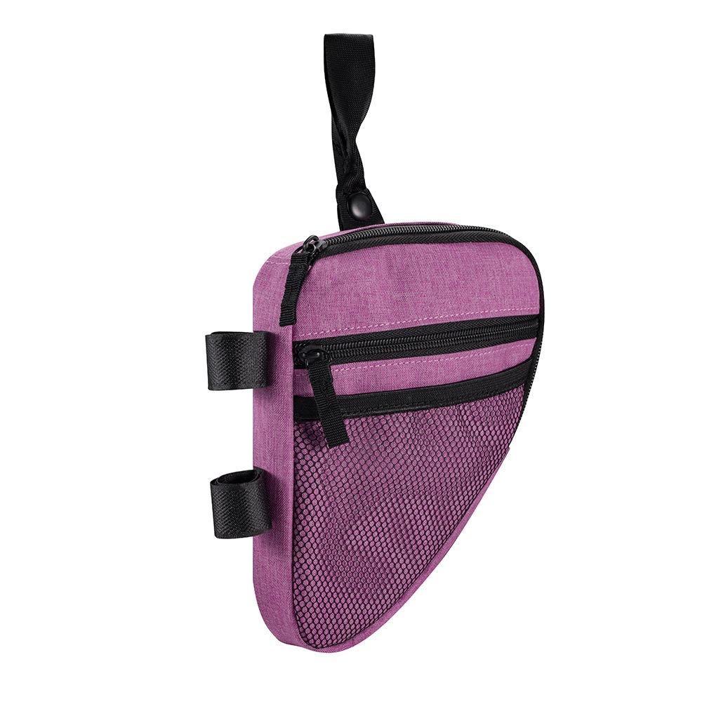 

Waterproof Portable Crutch Pouch Hang-On Design Triangle Shape Forearm Crutch Bag Easy Installation Front Mesh Pocket розы красного