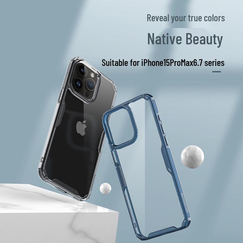 NILLKIN Transparent Airbag Anti-Fall iPhone Case