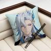 Genshin Impact Neuvillette Throw Pillow Case Sham 45X45Cm 35X35Cm Square Home Pillowcase Cushion Cover