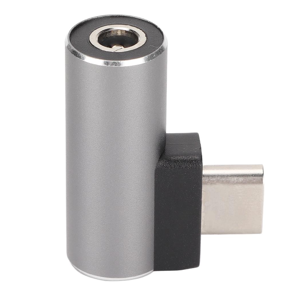 PD DC Charging Converter 230W Female Input to 3 Pin Male 90 Degrees 5.5mmx2.1mm Laptop Charging Converter Adapter