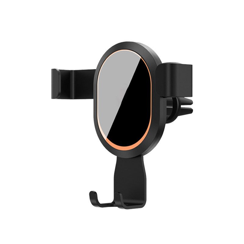 Car Phone Holder Car Neutral Navigation Car Mount Air Outlet Snap-on Gravity Neutral on-Board Bracket A-15 Black (Duckbill Tail Clip)