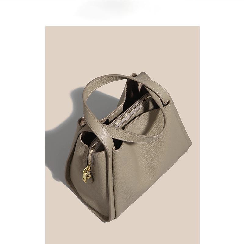 Mode neue exquisite Pendler einfache Damen Schulter Umhängetasche 2025 neue High-End Eimerbeutel mit großer Kapazität