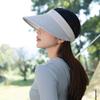 Hat Women's New Summer Cycling Outdoor Sports Hat Alphabet Smiley Face Empty Top Sun Hat Sunscreen Sun Hat