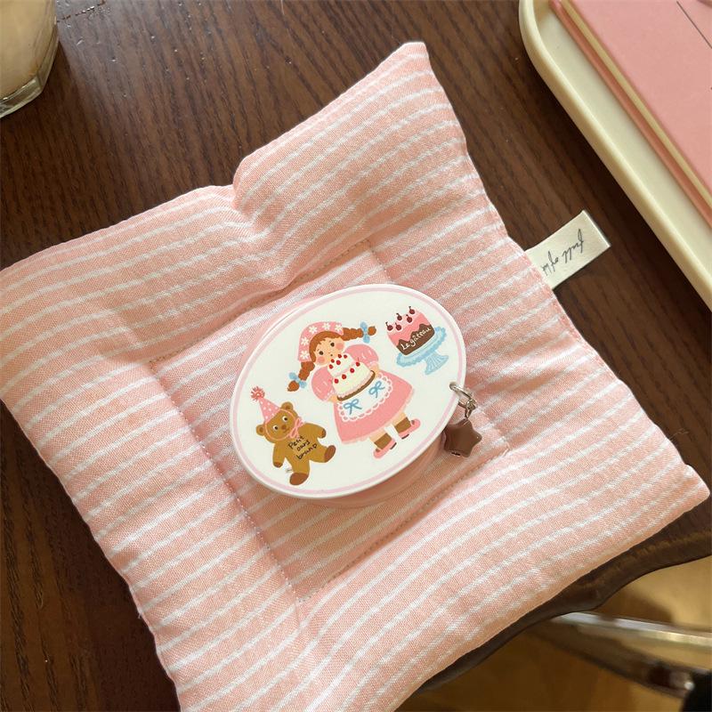 

Pink Polka Dot Magnetic iPhone 17 Pro Max Case for Girls Single Stand