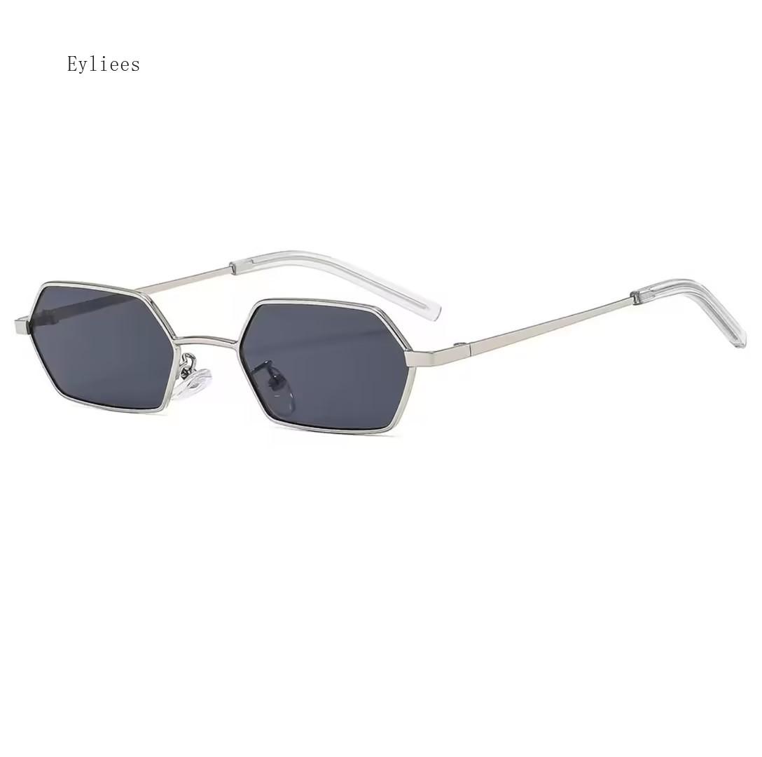 

Classic Polygon Sunglasses Men Brand Design Fashion Small Frame Red Mirror Coating Sun Glasses Female Square Eyewear Shade Uv400