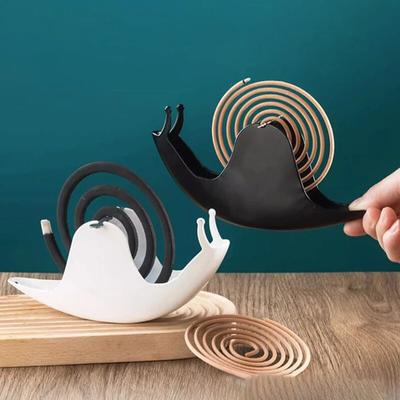 Creative Iron Snail Mosquito Coil Holder Spiral Summer Household Sandalwood Tray Holder Home Decorations