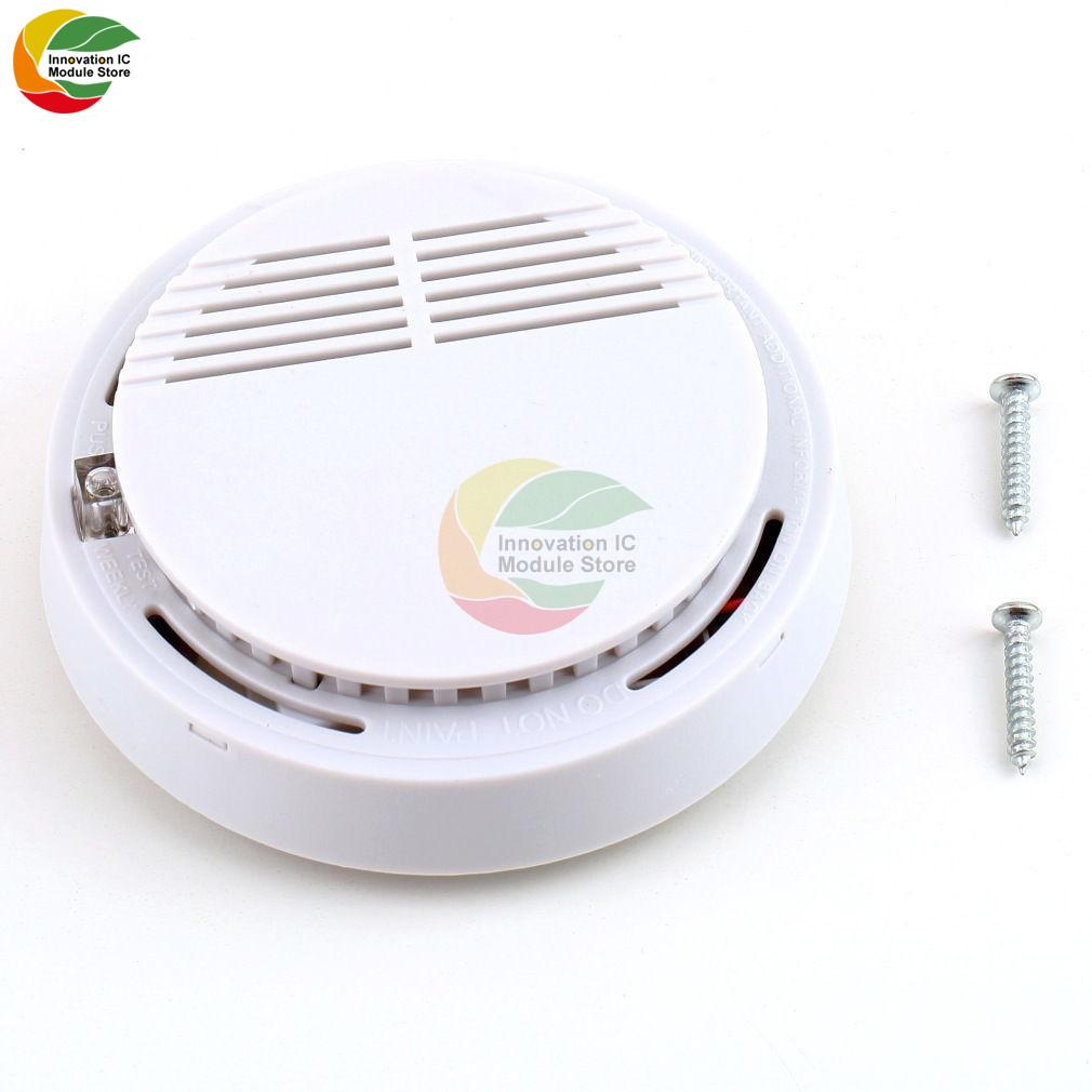 SS-168 DC9V Smoke Sensor Smoke Alarm High Sensitivity High Accuracy Sound and Light Smoke Alarms