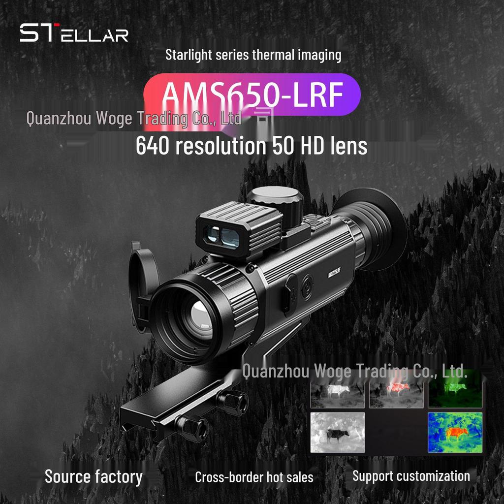 SYTONG AM06-35LRF Rangefinding Thermal Riflescope with HD Infrared Night Vision