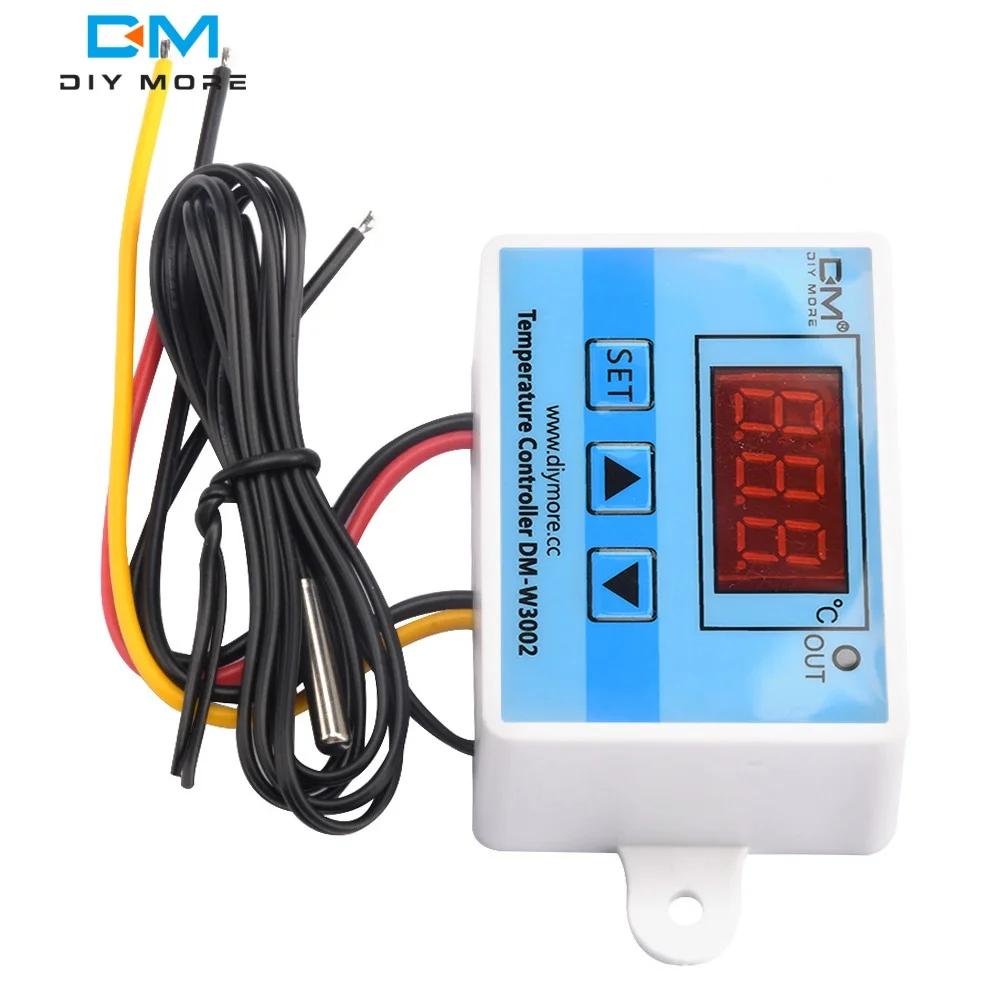 W3002 110V-220V 10A Digital LED Temperature Controller Digital Thermoregulator Thermostat Control Switch Meter W3002
