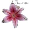 Exquisite Flower Keychain Phalaenopsis Orchid Car Key Ring Creative Bag Pendant