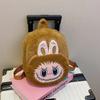 Double Backed Canvas Crossbody, Loose Change Plush Bag, Doll, Children's Backpack