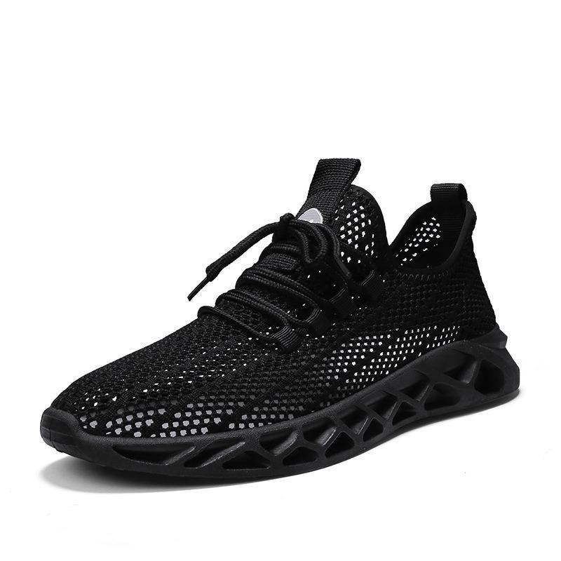 Men's Summer Mesh Shoes New Mesh Hollow Casual Running Shoes Breathable Thin Men's Casual Shoes