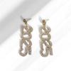 Elegant 2025 Pendant Earrings Jewelry Accessory for Women with Rhinestones Home Accent and Unique Long Designs