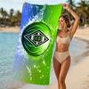 Beach Towel with Borussia Monchengladbach logo Pattern - soft,absorbent,machine washable Lightweight&Modern,swimming,Travel Essentials
