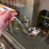 Minimalist Stainless Steel Stainless Steel Spoon Long Handle Thicken Hot Pot Scoops Durable Kitchen Spoon Kitchen Use