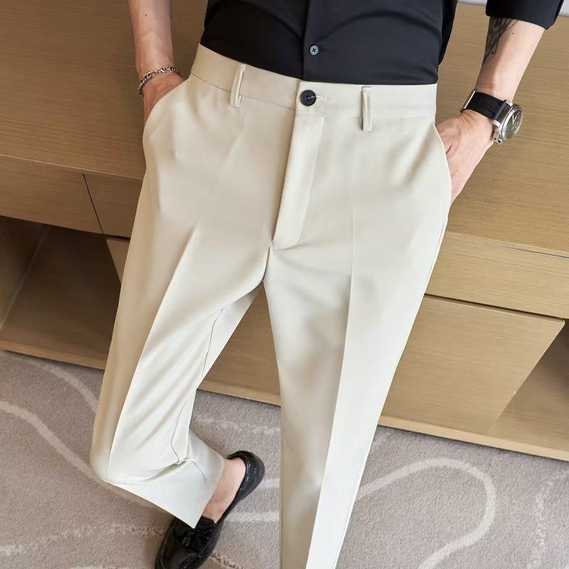 

Мужские летние легкие прямые брюки в корейском стиле 33 хаки