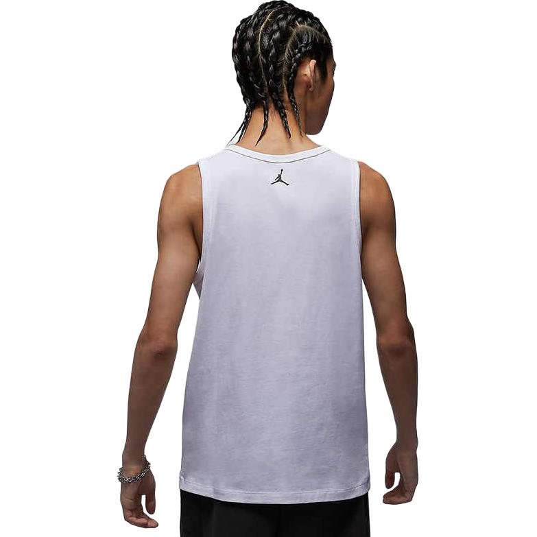 Jordan T-Shirts Men's White Crew Neck Moderate FZ1942-100