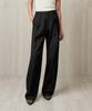 RE RHEE Pintucked Balloon Trousers Black