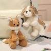 Nordic Style Cute Animal Plush Toy - Sheep, Fox & Puppy Keychain