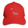 Sausage Dog Holding a Balloon Baseball Cap Christmas Hat Golf Wear Brand Unisex Cap Hiking Hat Unisexs Hats Womens