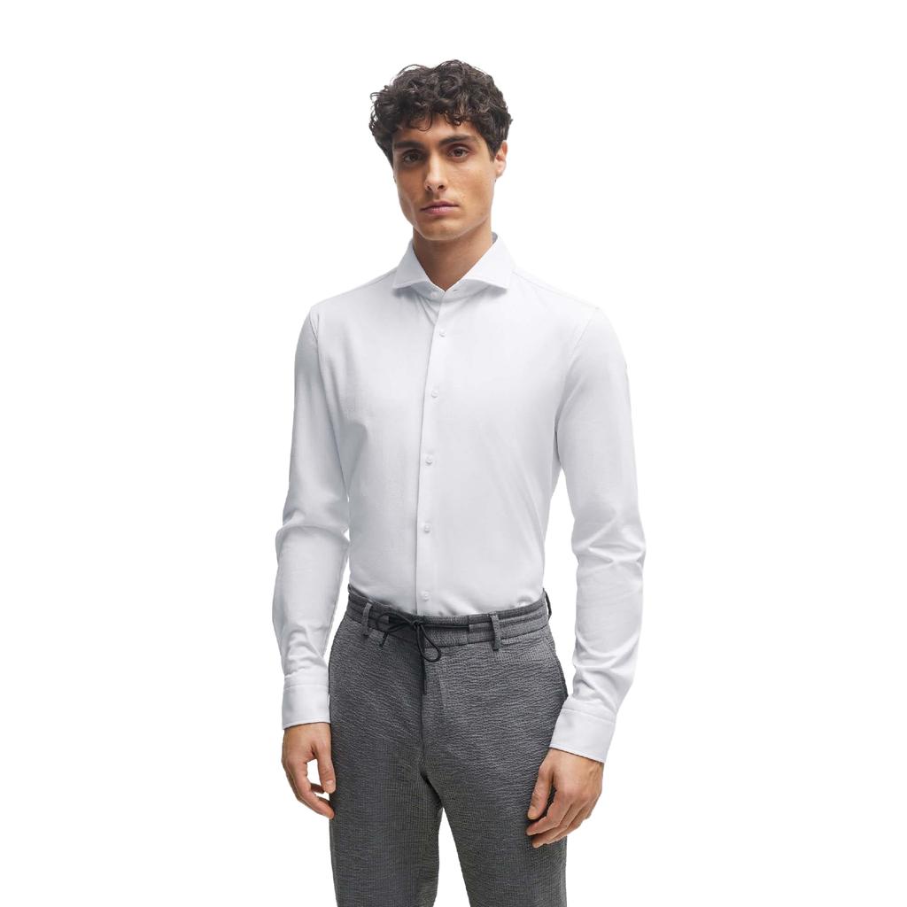 Boss Mens P-Hank Spread Collar Slim Shirt