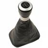 Manual Leather 5/6 Speed Gear Shift Knob Gaitor Boot Cover For Seat Alhambra 2000-2010 Car Styling Accessories Replacement Parts