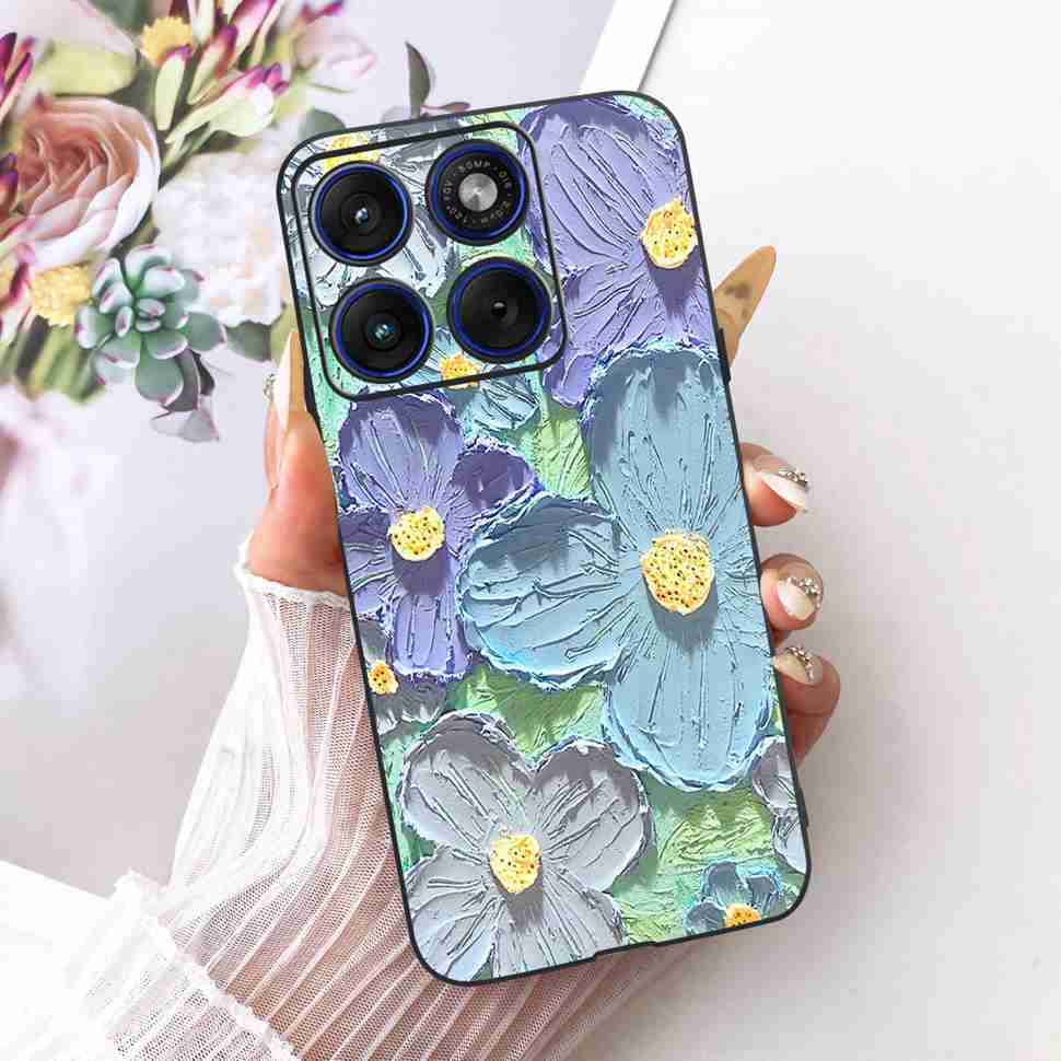 Lovely Cat For Motorola Edge 70 Case Cover Soft Silicone Phone Case For Motorola Edge70 Edge 70 5G Back Cover Bumper
