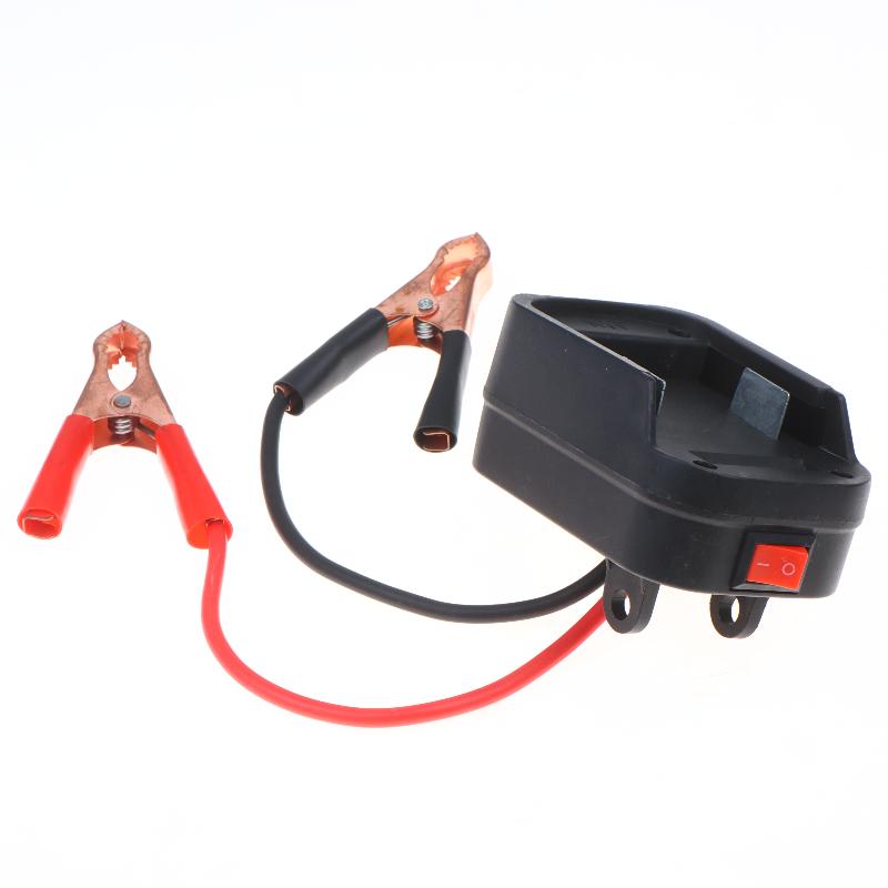 Lithium Battery Car Jump Starter Emergency Igniter Power Charger with Insulated Clips for Vehicle Breakdown